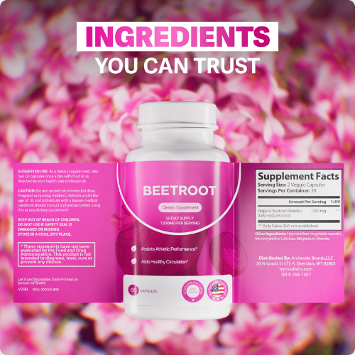 Oasis Organic Beet Root 60 Capsules
